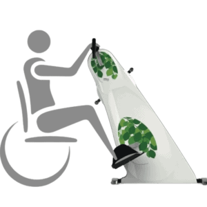 Motionscykel til kørestol