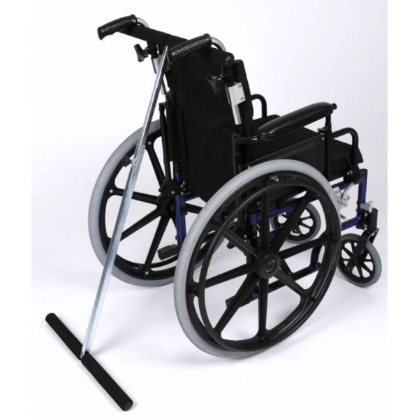 kipsikring til kørestol antitip når der motionscykles